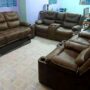 Leather Sofa Set