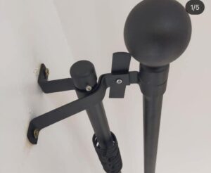Jua kali Curtain Rods