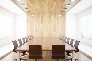 Board meeting table