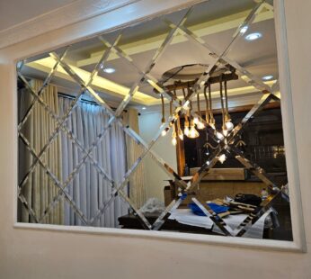 Bevelled Mirror Wall – Jobel Services Kenya