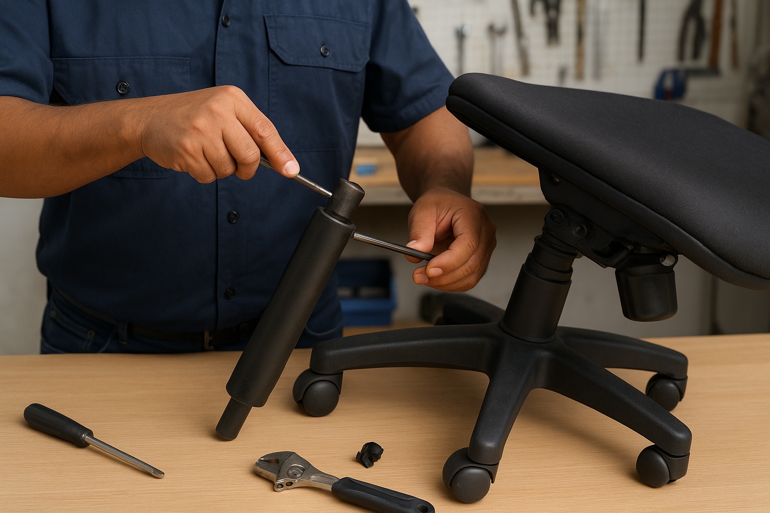 Why Your Office Chair Wobbles — Professional Chair Repair