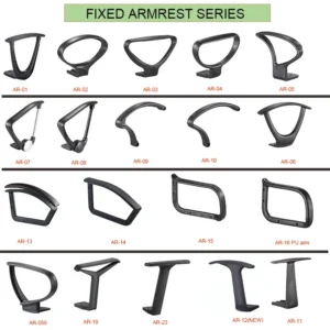 Office chair replacement armrests