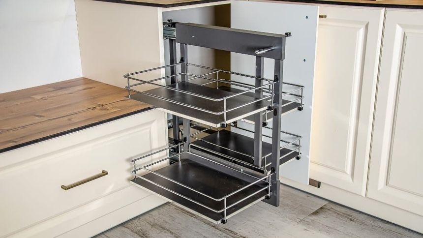 Kitchen pull out storage Swing Tray Sold by Jobelservices
