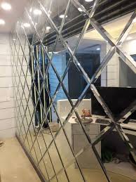Bevel edge mirror wall Sold by Jobelservices