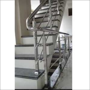 modern stainless steel stairs