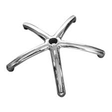 Metal star base for chairs