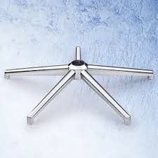 Metal star base for chairs
