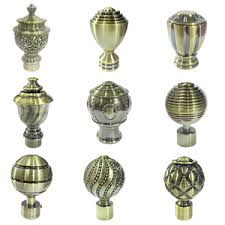 Stylish Curtain Rod Finials