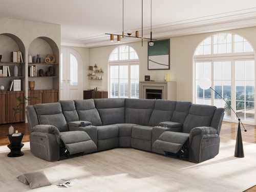 Premium Semi Recliner Sofa Set for Comfort and Style
