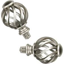 Curtain rod end caps for Stylish and Secure Curtain Rod Finishing