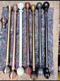 Rust resistant curtain rods