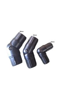 Curtain rod connectors